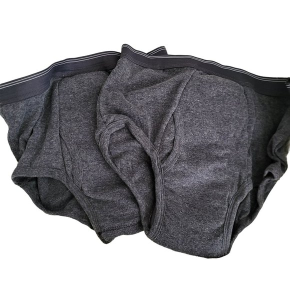 Wearever Men's Maximum Absorbency Incontinence Underwear Open Fly Washable Brief - Picture 2 of 6